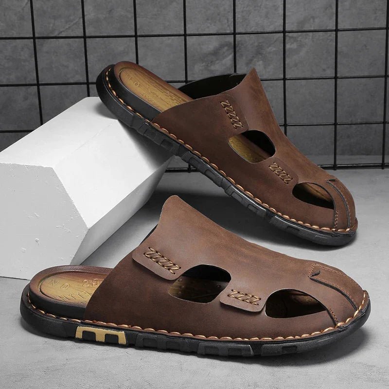 Leather Sandals - Luxoria
