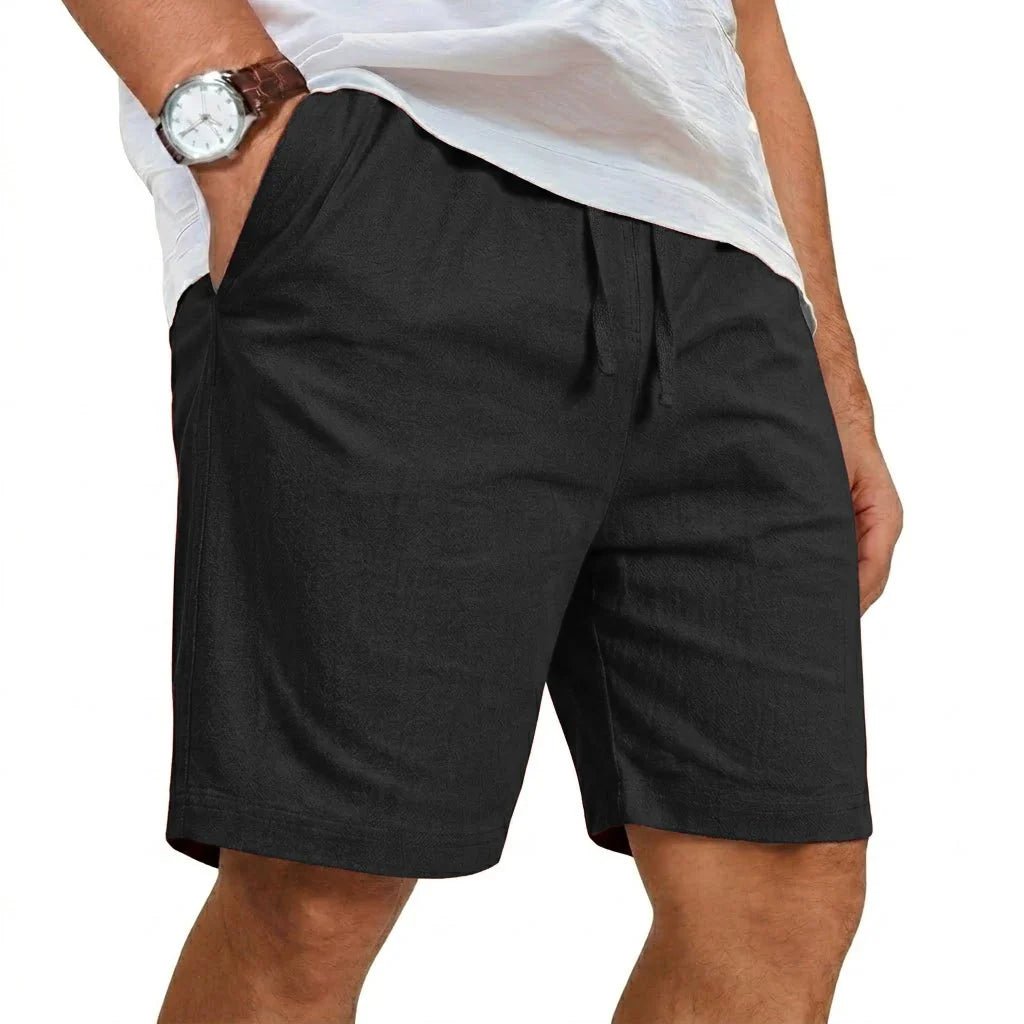 Casual Linen Summer Shorts - Luxoria