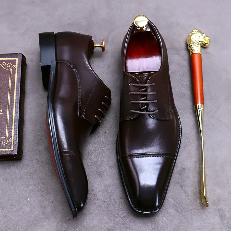 Chic Leather Business Shoes - Luxoria