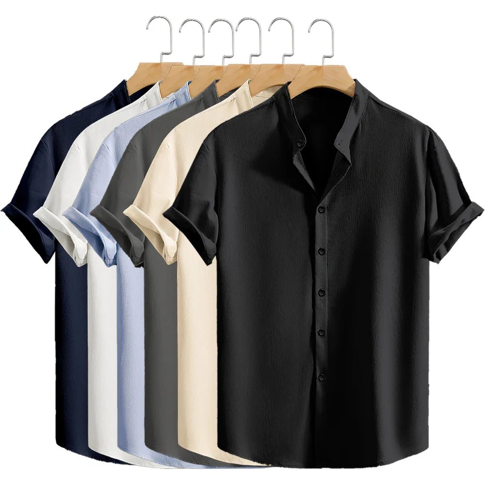 Short - Sleeved Summer Shirt - Luxoria