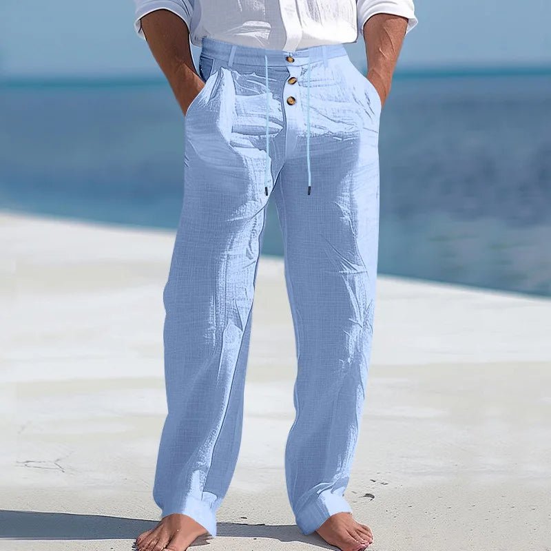 Linen Summer Pants - Luxoria