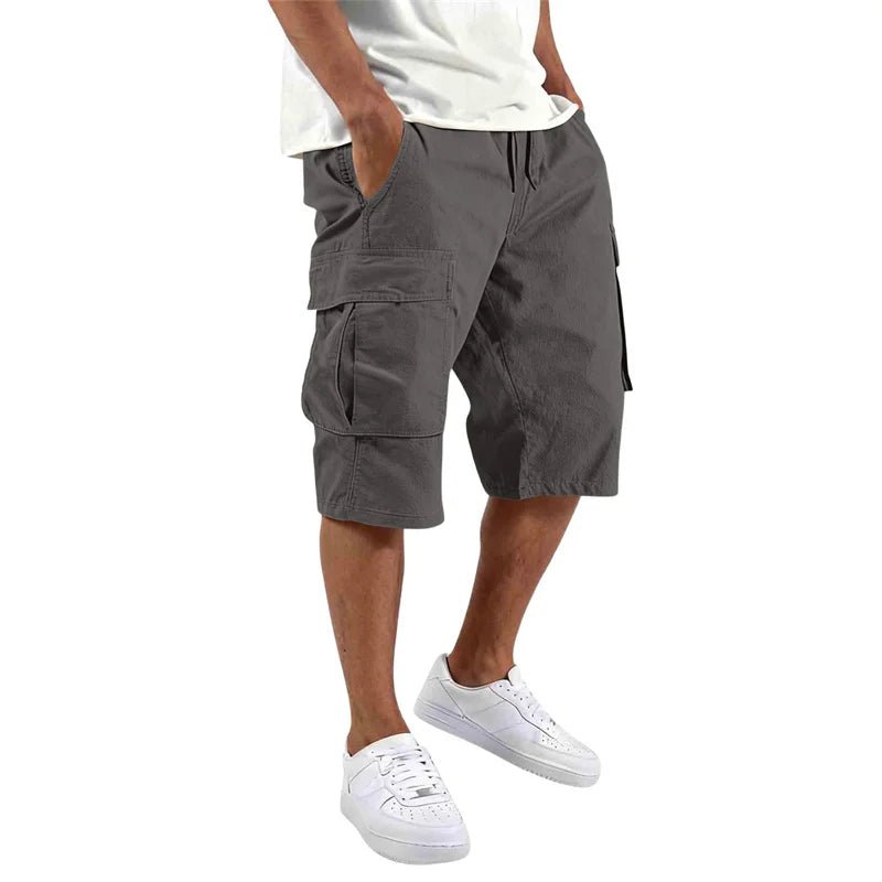 Elegant Multi - Pocket Shorts - Luxoria