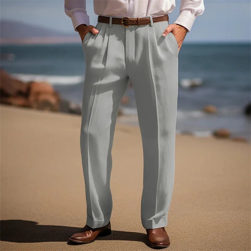 Elegant Linen Pants - Luxoria