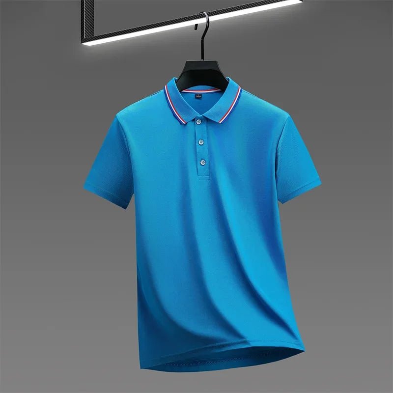 Casual Summer Polo Shirt - Luxoria