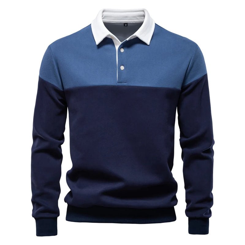 Elegant Polo Sweater - Luxoria