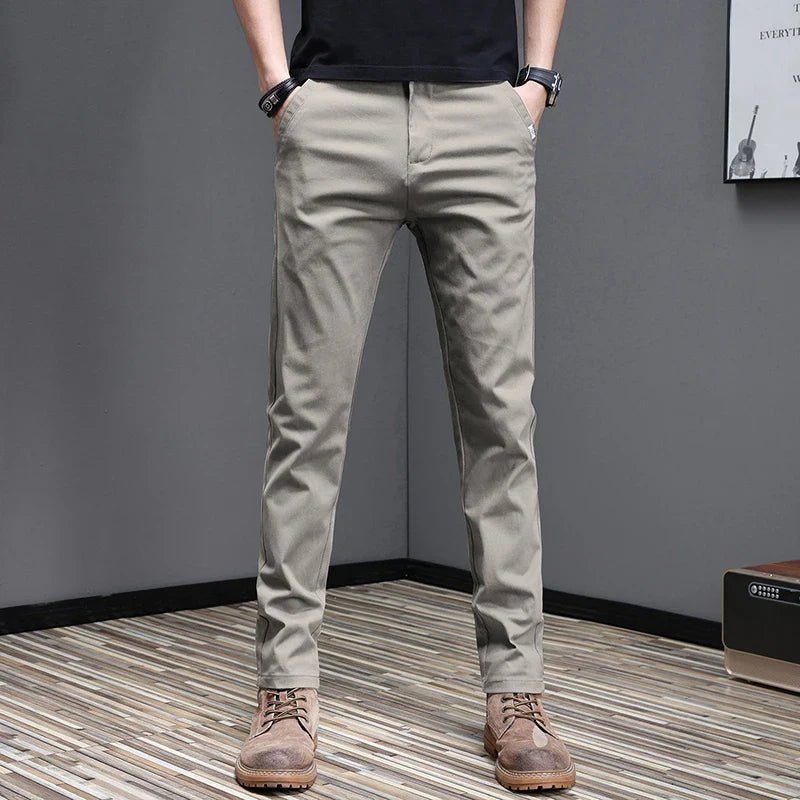Casual Cotton Pants - Luxoria