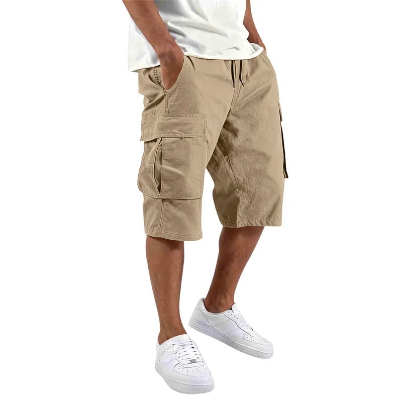 Elegant Multi - Pocket Shorts - Luxoria