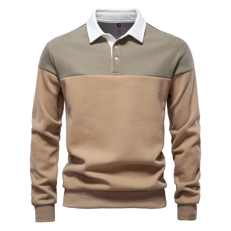Elegant Polo Sweater - Luxoria