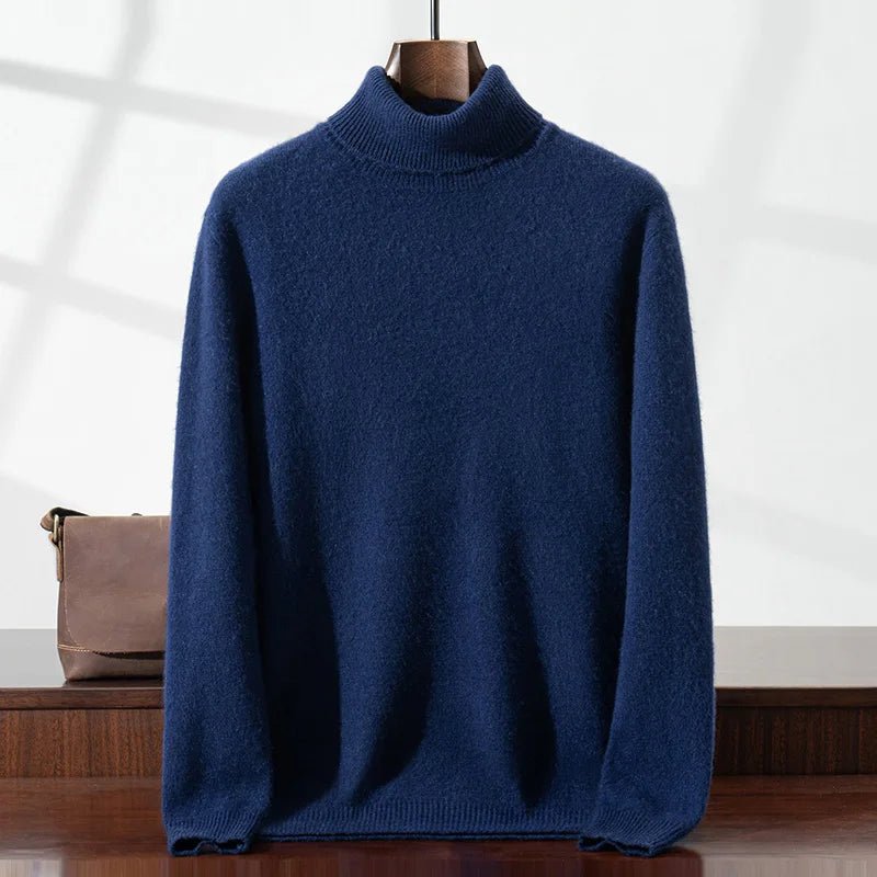 Elegant Cashmere Turtleneck - Luxoria