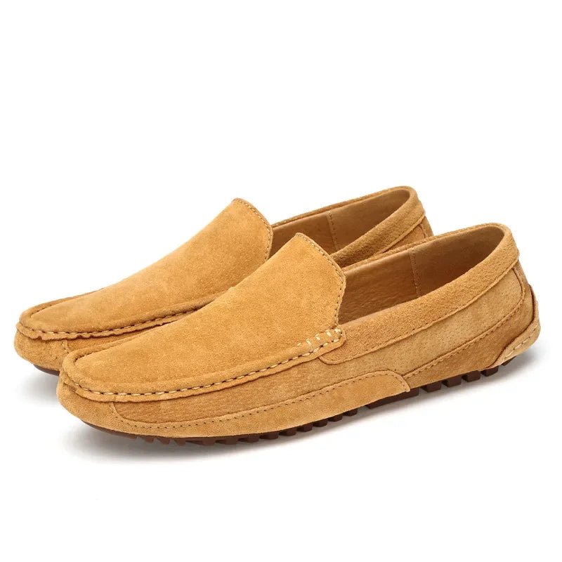 Chic Premium Suede Loafers - Luxoria