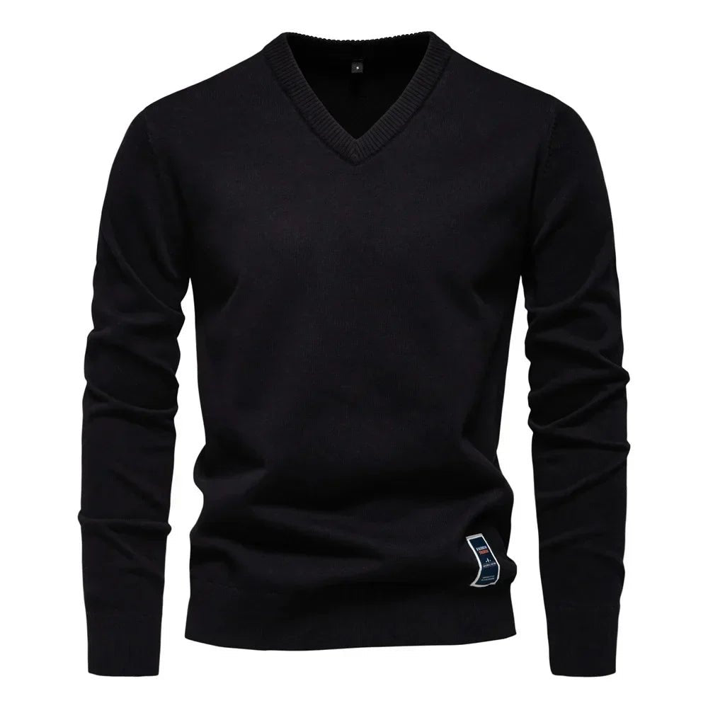 Elegant Knit Sweater - Luxoria