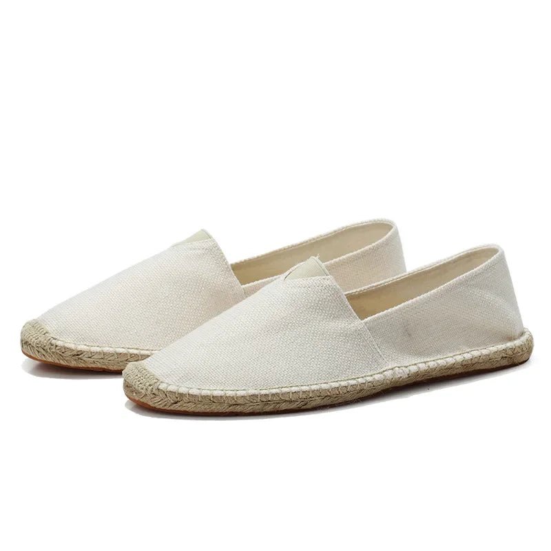 Elegant Canvas Espadrilles - Luxoria
