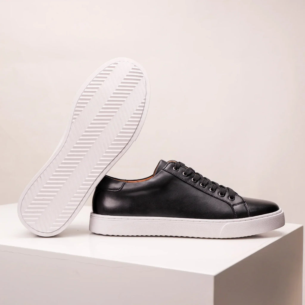 Genuine Leather Sneakers - Luxoria