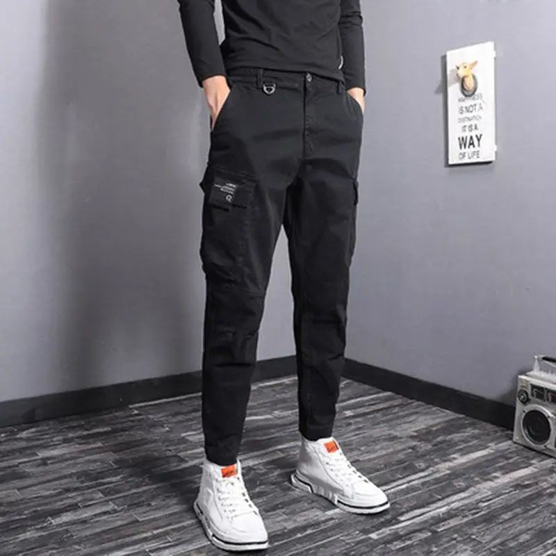 Elegant Men's Cargo Pants - Luxoria