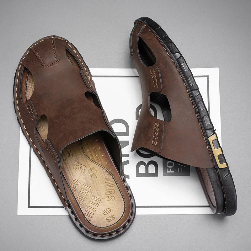 Leather Sandals - Luxoria