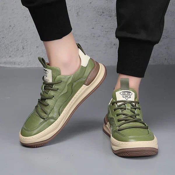 High - Sole Leather Shoes - Luxoria