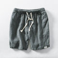 Cotton Linen Shorts - Luxoria