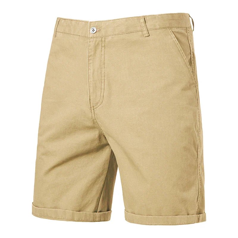 Elegant Cotton Shorts - Luxoria