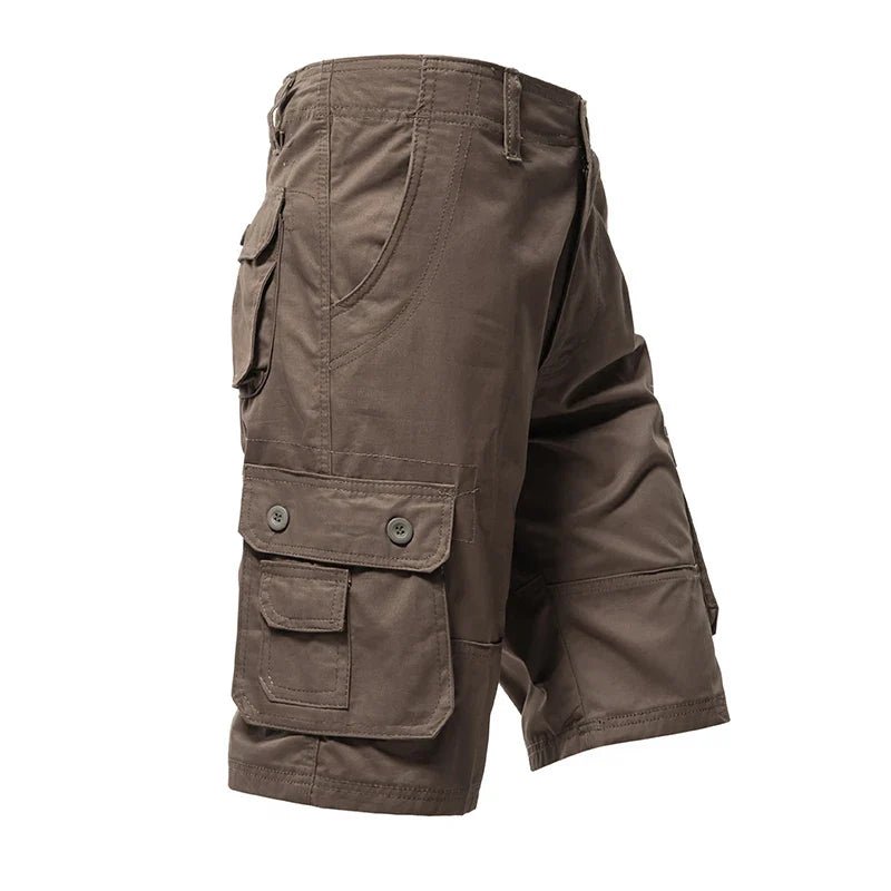 Casual Cargo Knee Shorts - Luxoria