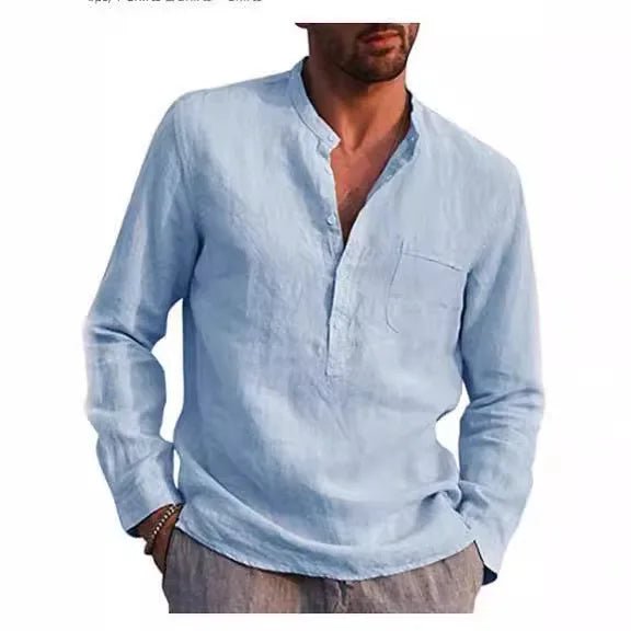 Breathable Cotton Shirt - Luxoria