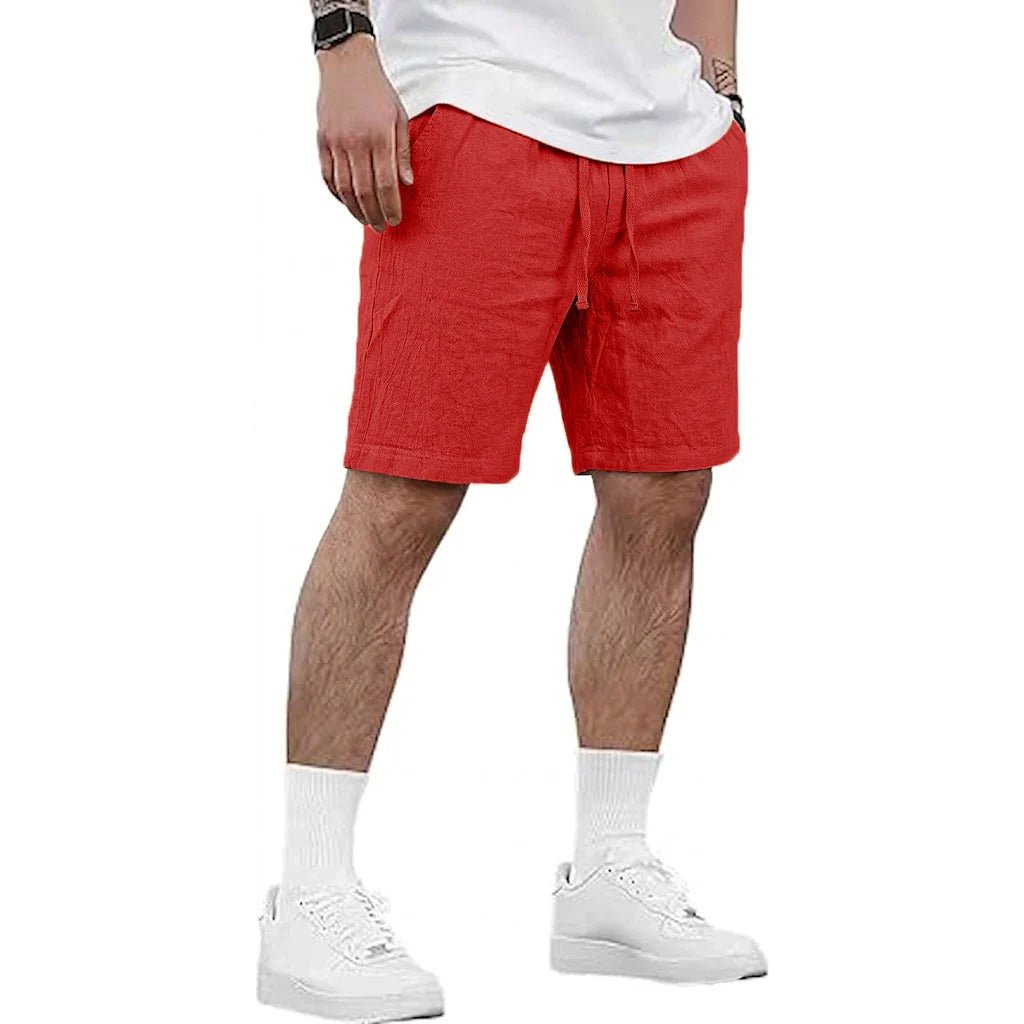 Linen Men's Shorts - Luxoria