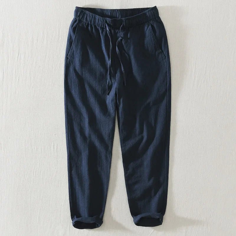 Casual Linen Men's Pants - Luxoria