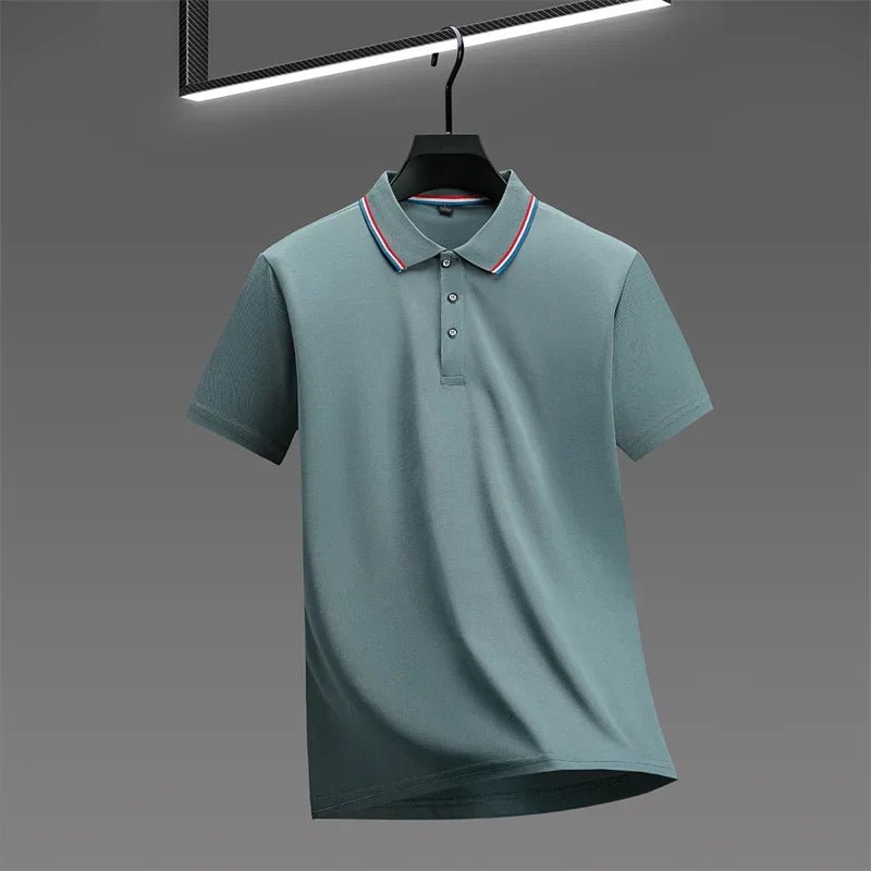 Casual Summer Polo Shirt - Luxoria