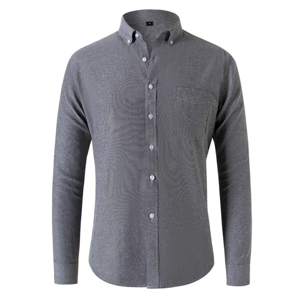 Elegant Oxford Shirt - Luxoria