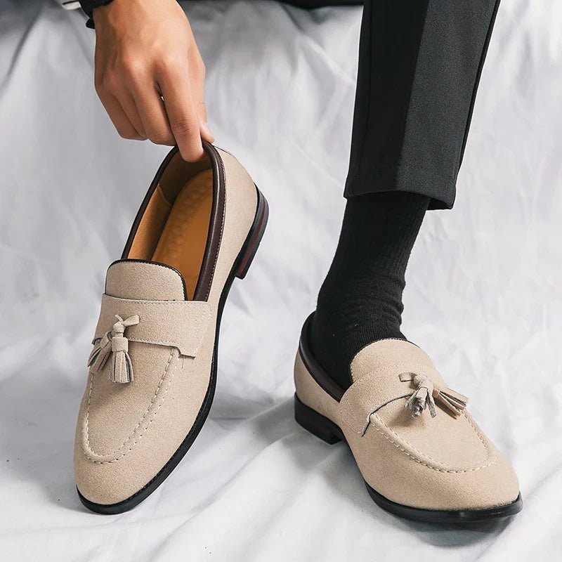 Elegant Tassel Loafers - Luxoria