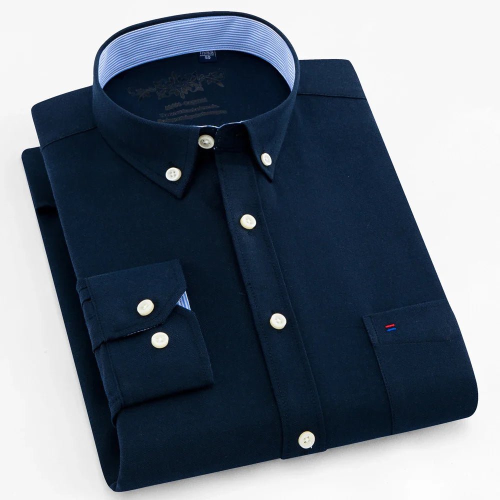 Givalli - Elegant Cotton Shirt - Luxoria