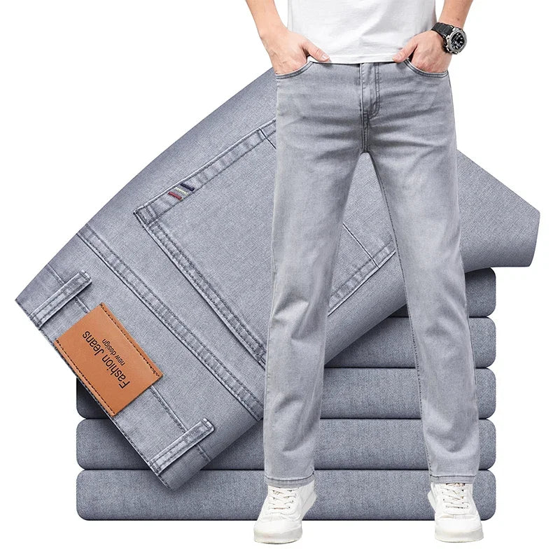 Elegant Denim Jeans - Luxoria