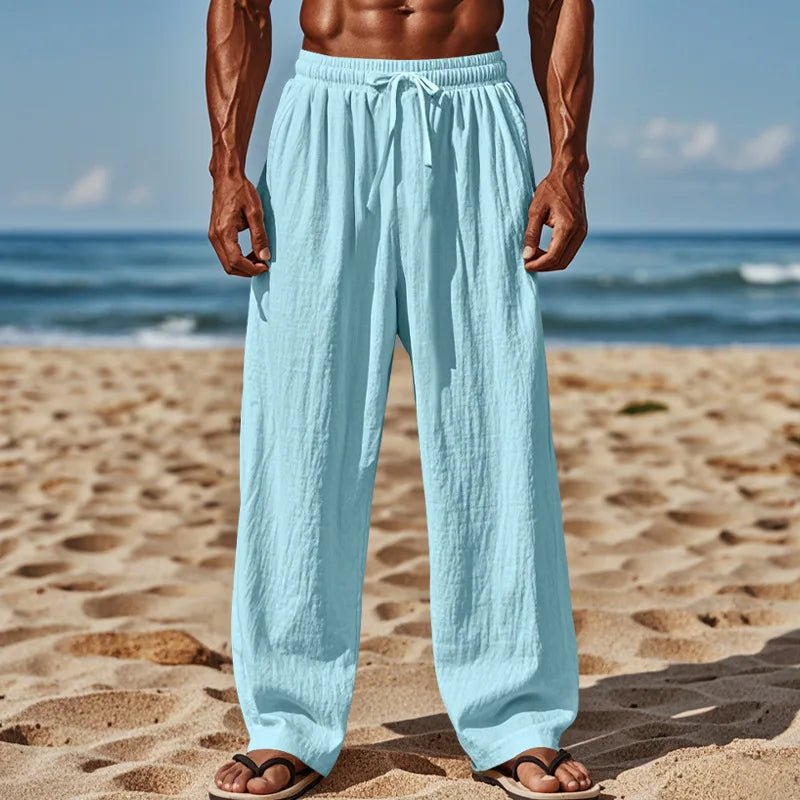 Comfortable Linen Pants - Luxoria