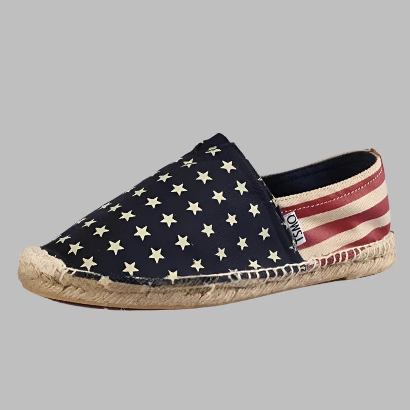Elegant Canvas Espadrilles - Luxoria