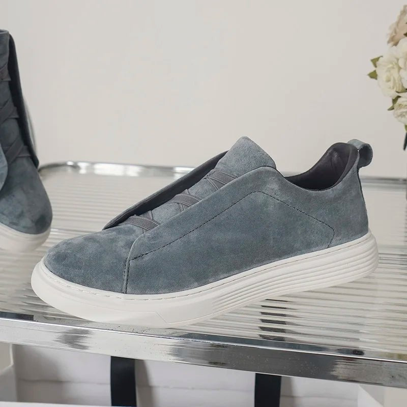 Elegant Leather Men's Shoes - Luxoria