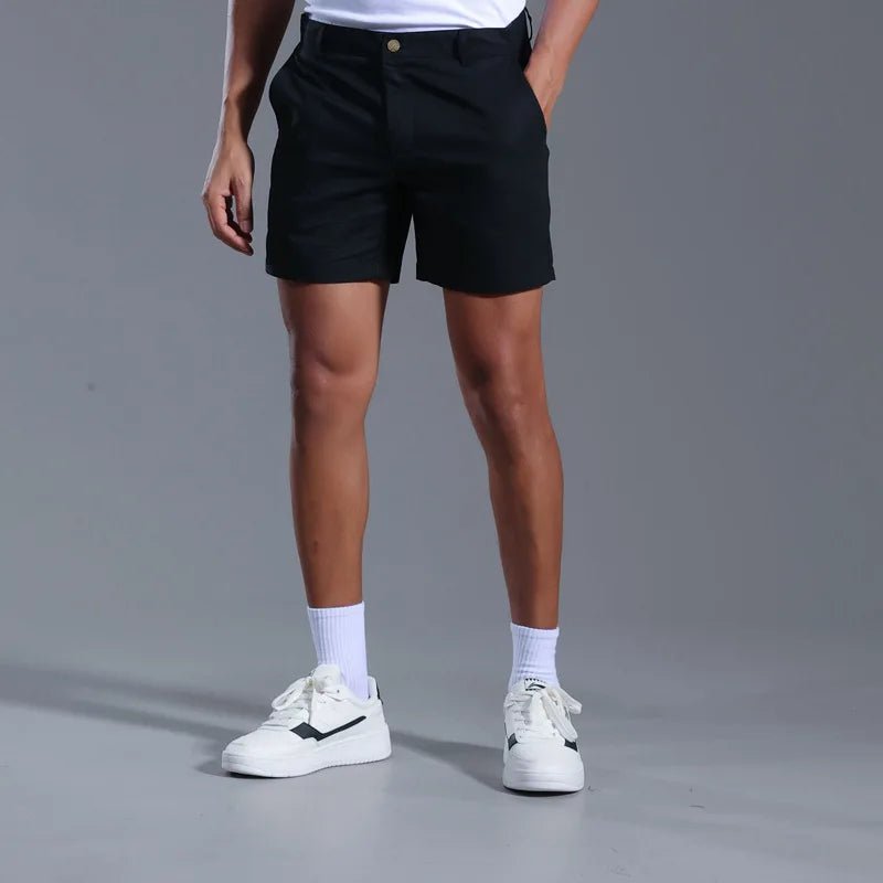 Elegant Cotton Shorts - Luxoria