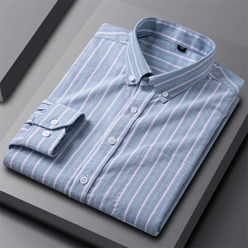 Givalli - Men's Chic Oxford Shirt - Luxoria