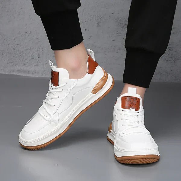 High - Sole Leather Shoes - Luxoria