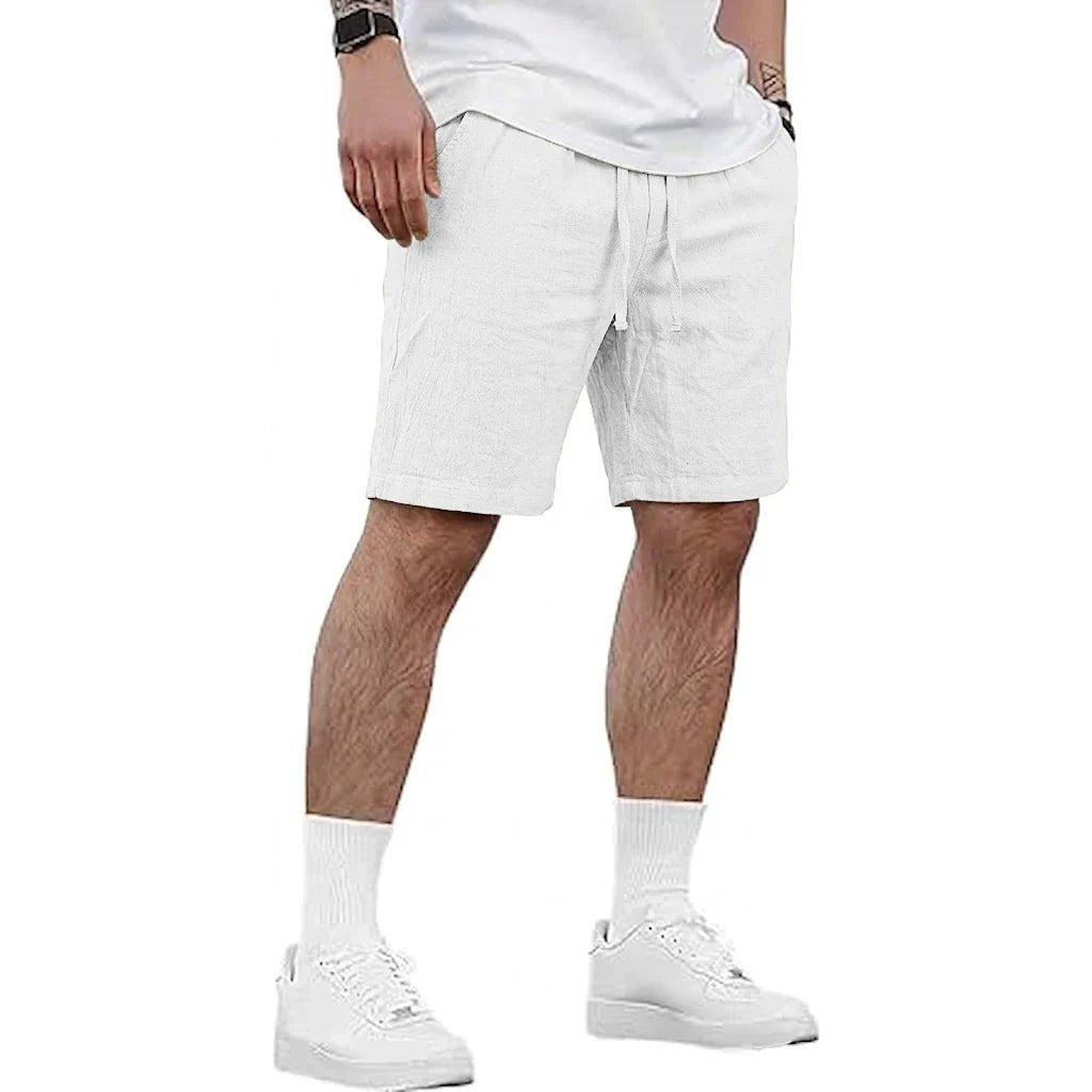 Linen Men's Shorts - Luxoria