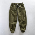 Elegant Cotton Cargo Pants - Luxoria
