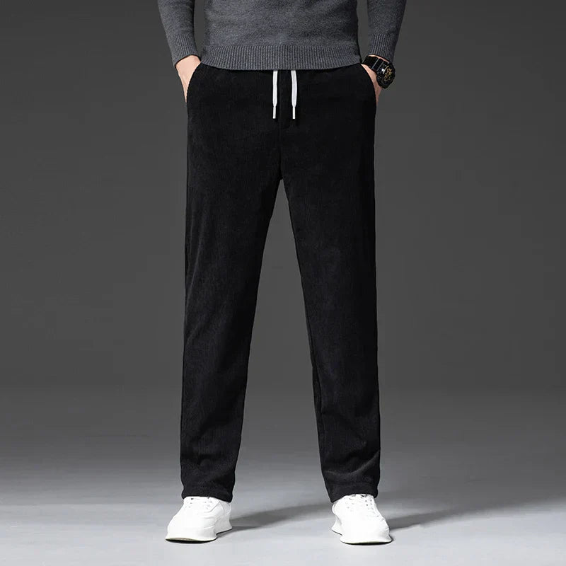 Elegant Corduroy Pants - Luxoria