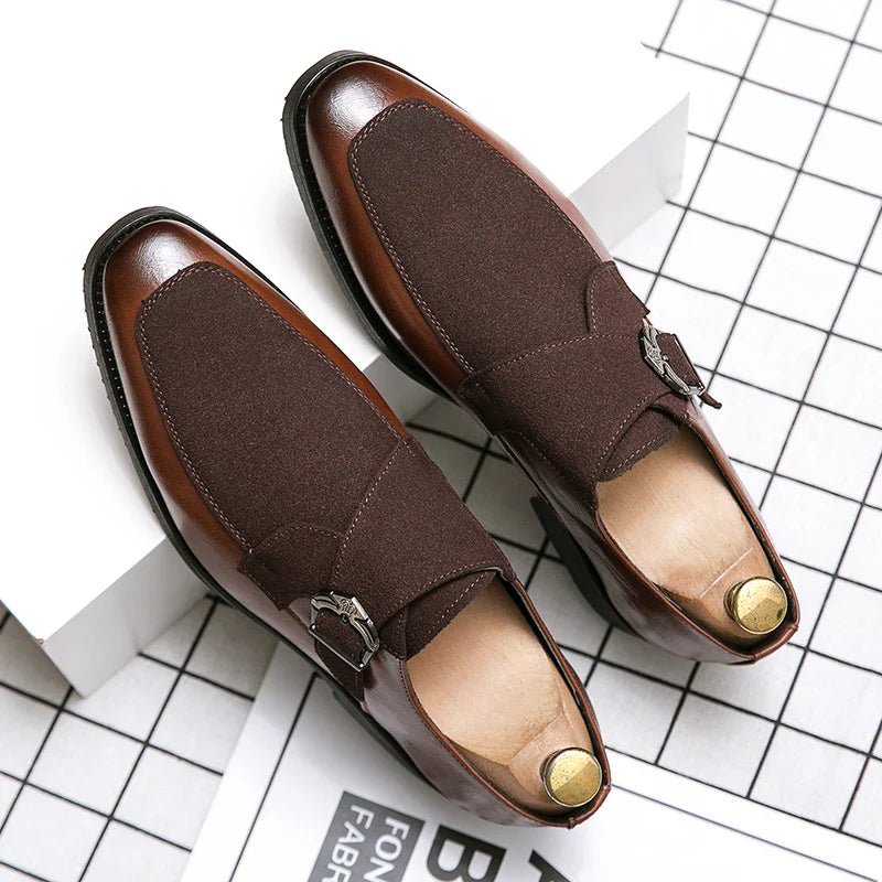Chic Leather Loafers - Luxoria