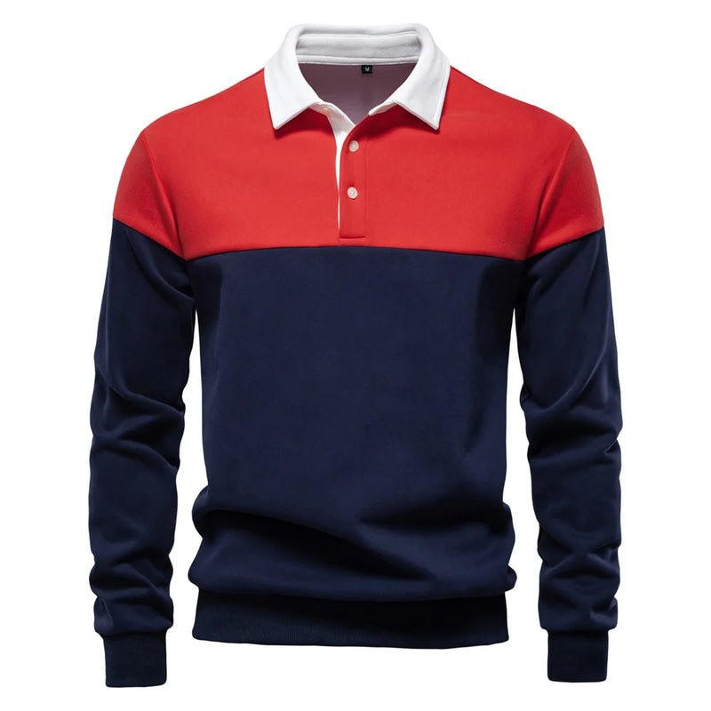 Elegant Polo Sweater - Luxoria