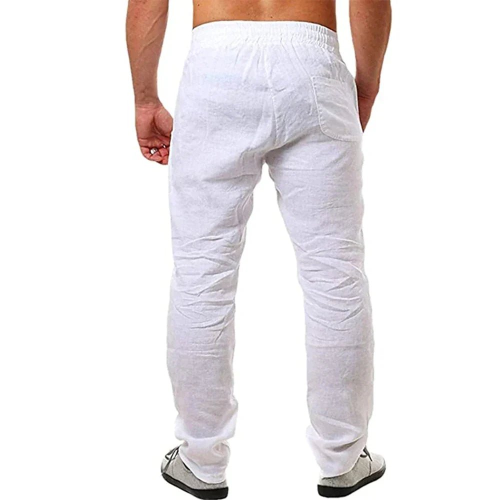 Breathable Linen Pants - Luxoria
