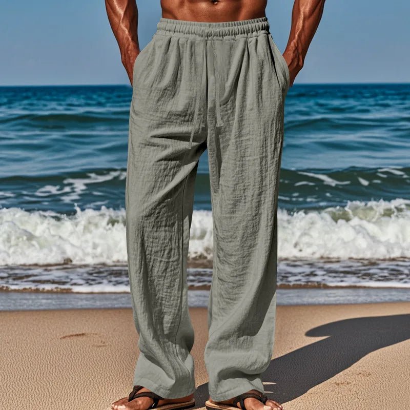 Comfortable Linen Pants - Luxoria