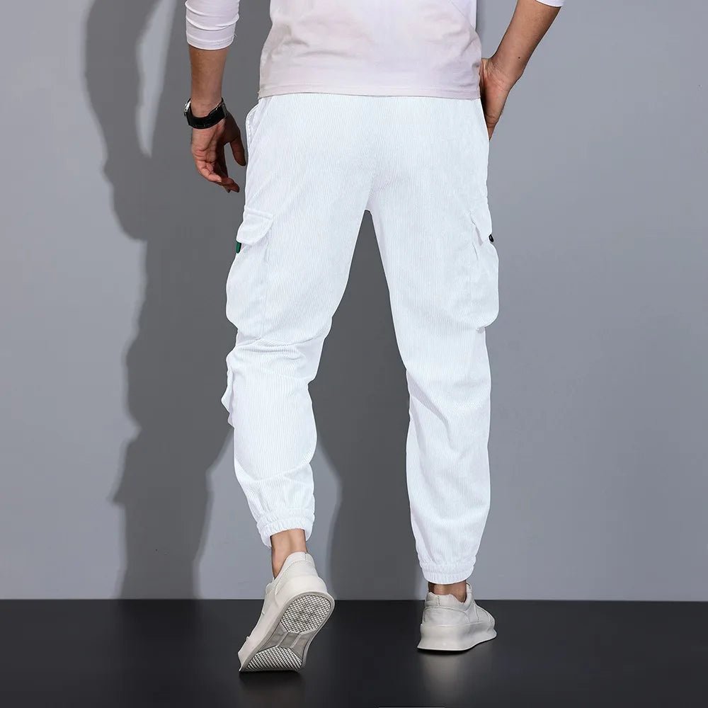 Corduroy Cargo Pants - Luxoria