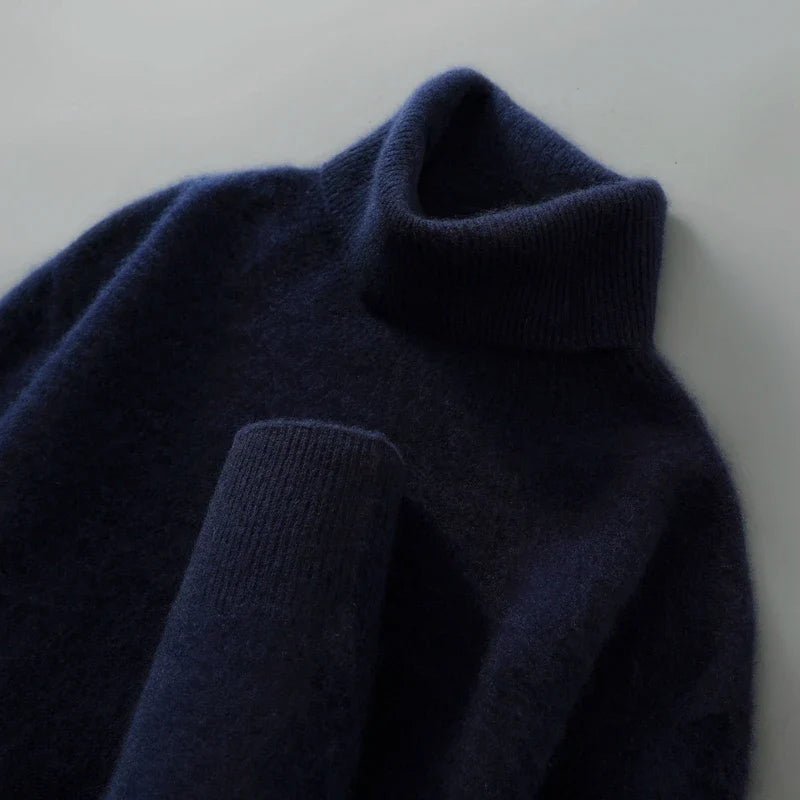 Elegant Wool Turtleneck - Luxoria
