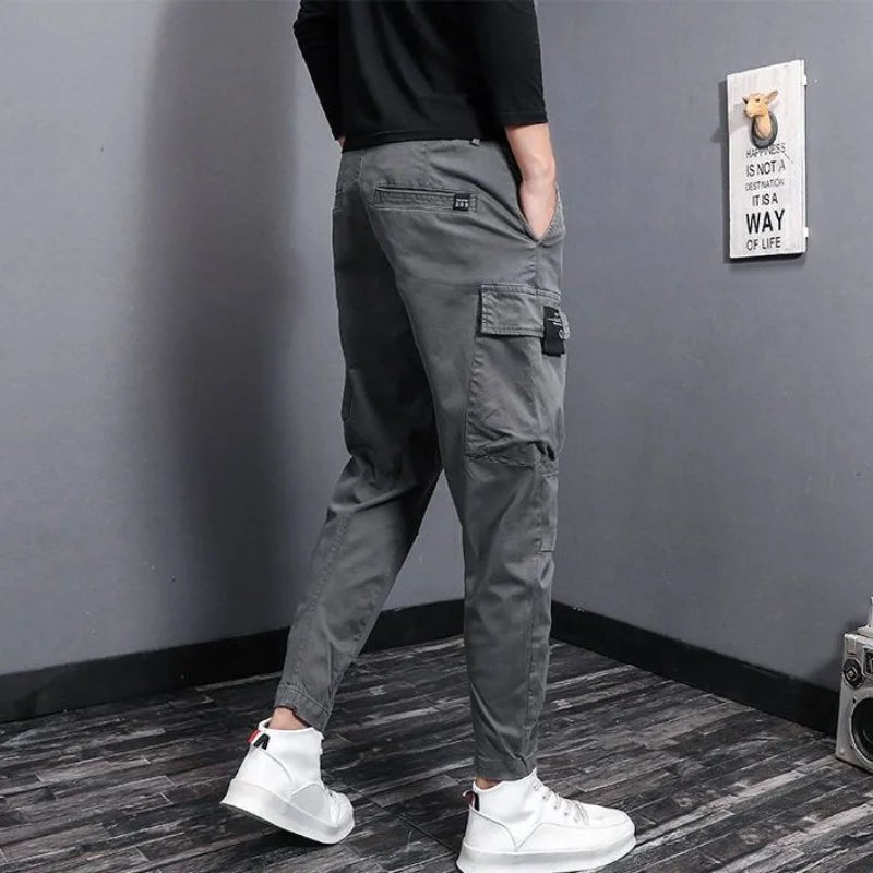 Elegant Men's Cargo Pants - Luxoria