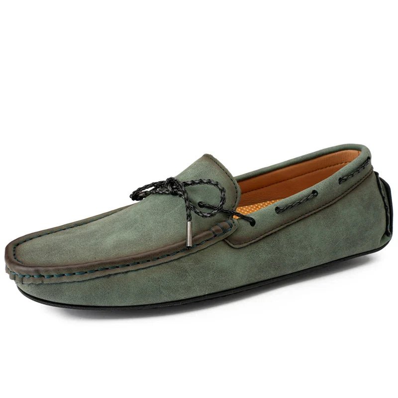 Handmade Suede Loafers - Luxoria