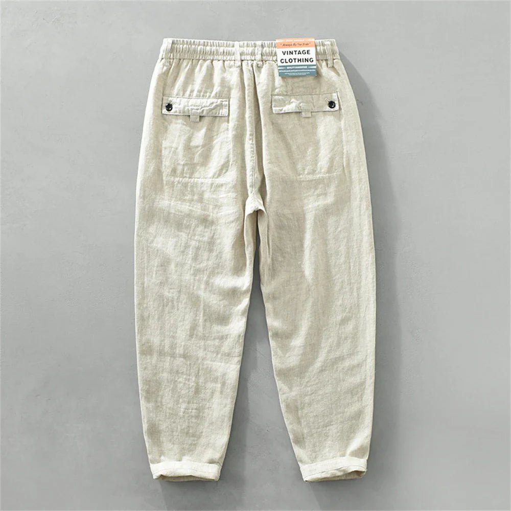 Premium Linen Pants - Luxoria