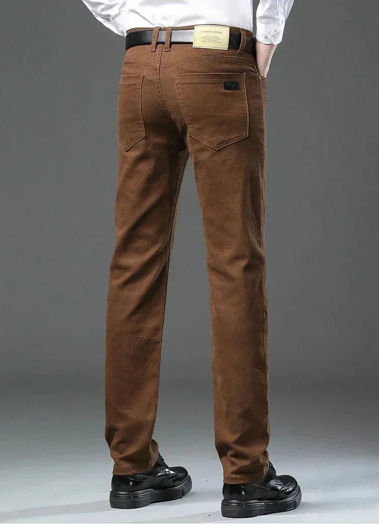 Elegant Cotton Jeans - Luxoria